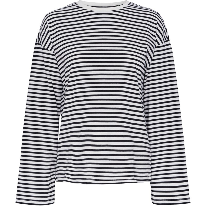 PIECES Tričko PCSadie čierna / biela 54272656