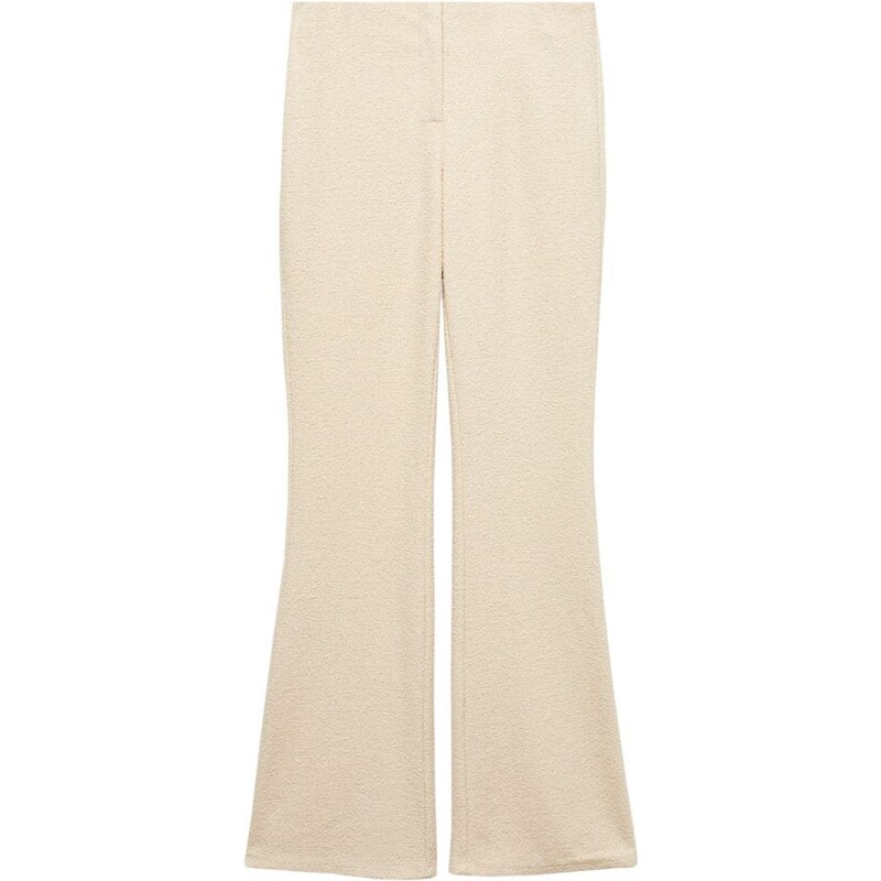 MANGO Nohavice Demi biela ako vlna 54272949