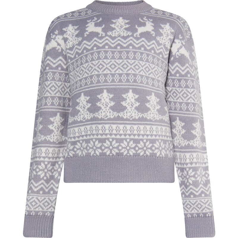 MO Sveter Mimo sivá / biela 54274544