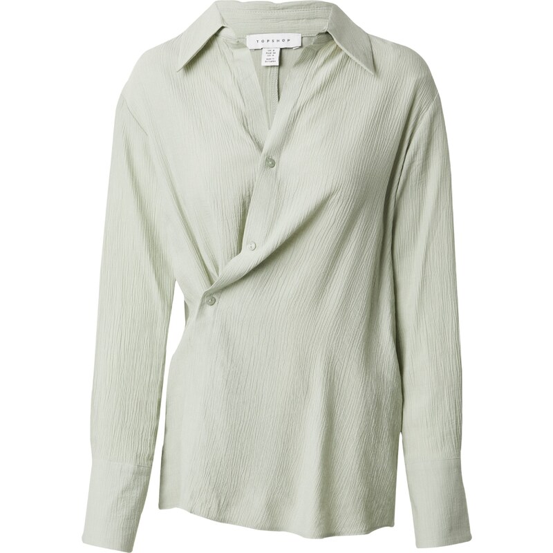 TOPSHOP Blúzka pastelovo zelená 54276567