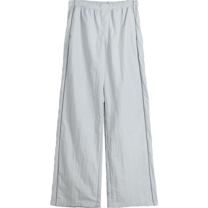 Bershka Nohavice sivá / svetlosivá 54276987