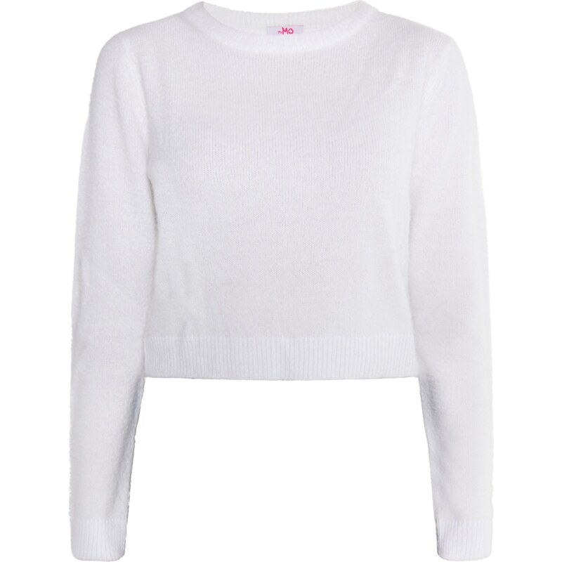 MYMO Sveter Biany biela 54277499