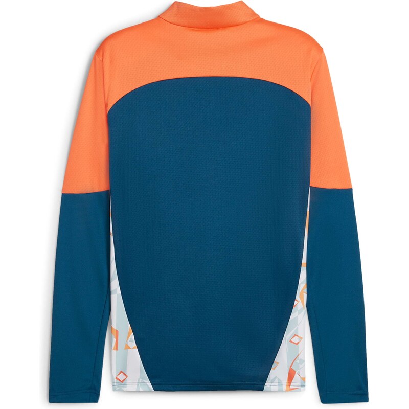 PUMA Tréningová bunda Neymar JR Creativity modrá / oranžová / biela 67750615