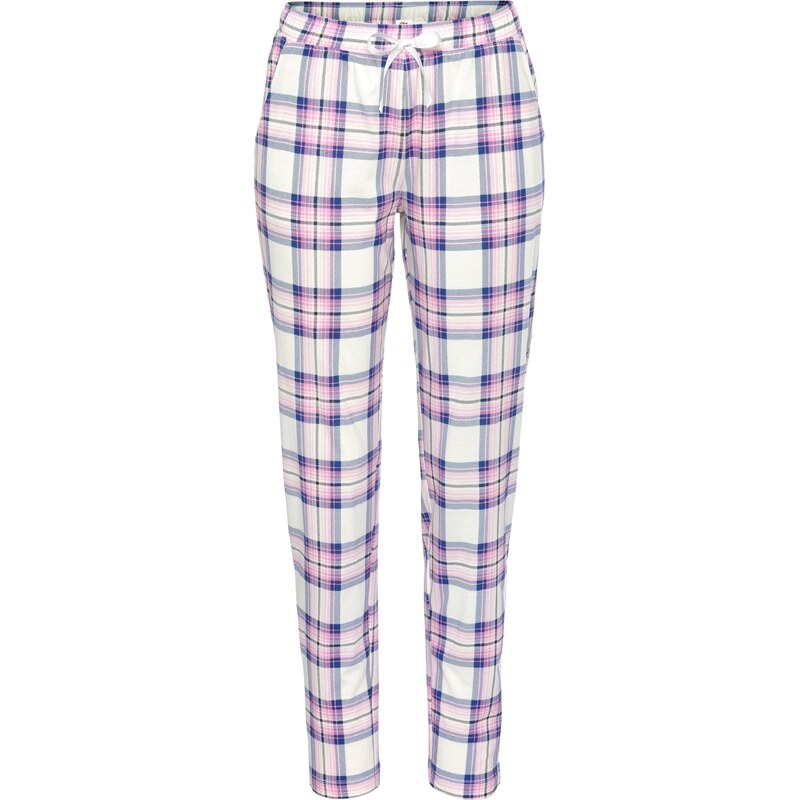 s.Oliver Pyžamové nohavice modrá / fialová / šedobiela 54284263