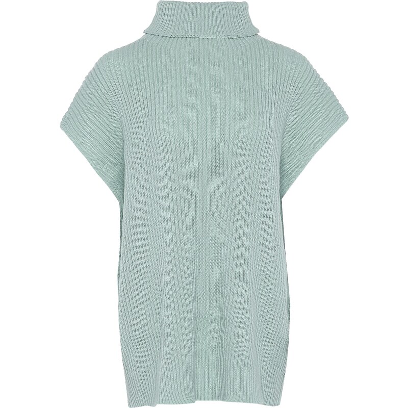 BLONDA Sveter pastelovo zelená 54284548