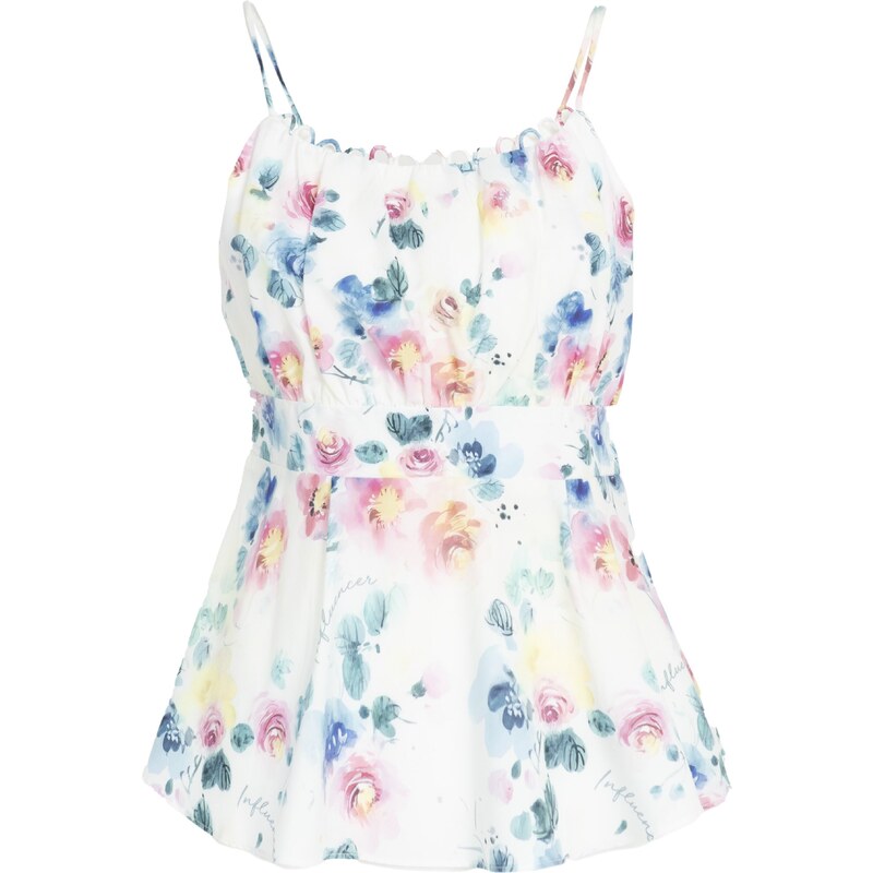 Influencer Top zmiešané farby / biela 54285348