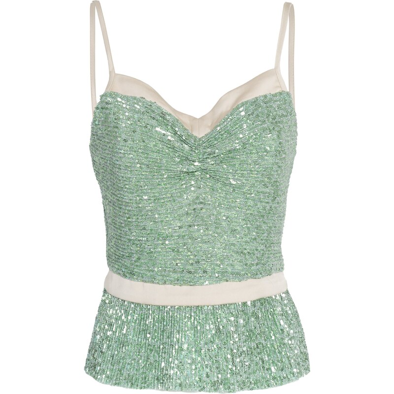 Influencer Top mätová / šedobiela 54285490