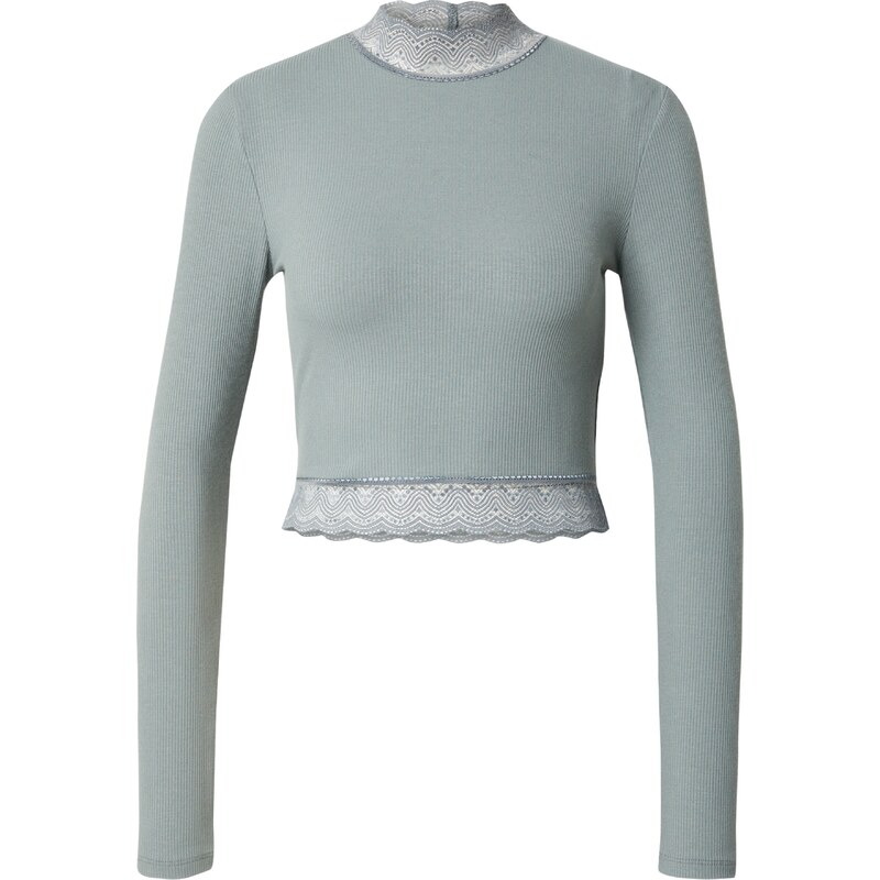 ABOUT YOU Tričko Danai azúrová / pastelovo zelená 54285946