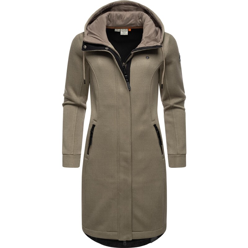 Ragwear Prechodný kabát farby bahna 65730524