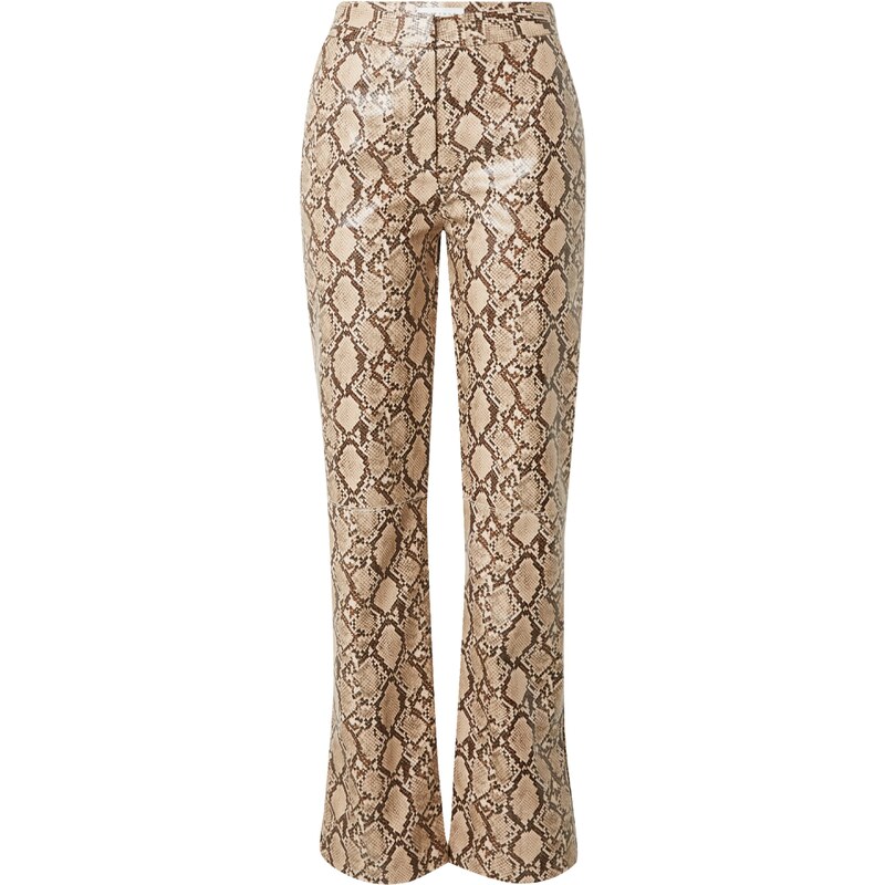 TOPSHOP Nohavice béžová / svetlohnedá / tmavohnedá / čierna 54289617