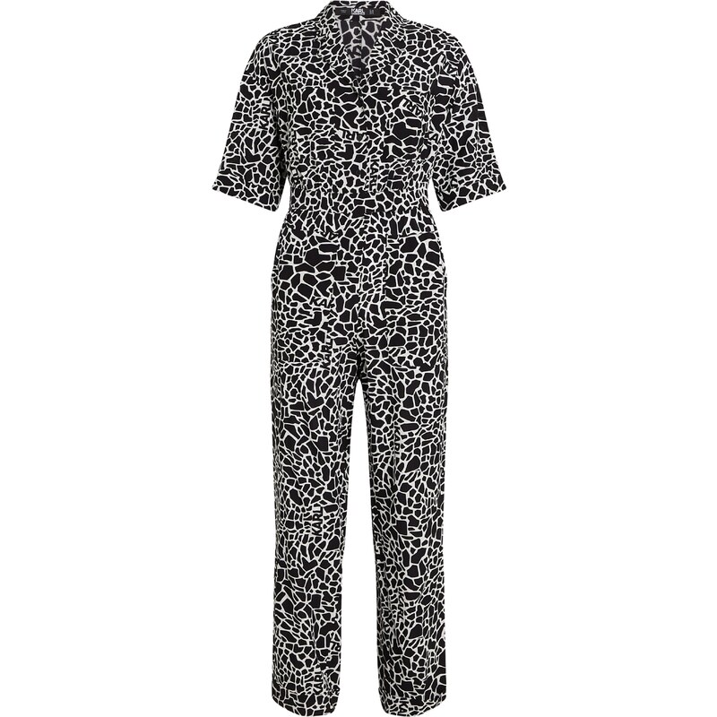 Karl Lagerfeld Overal čierna / šedobiela 54289649