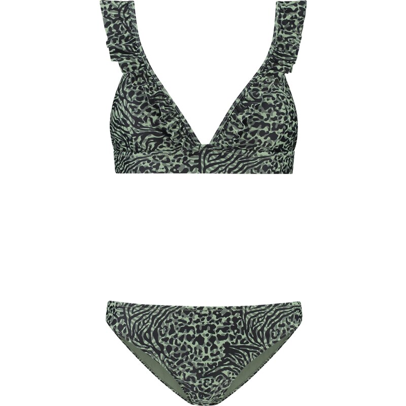 Shiwi Bikiny BOBBY nefritová / pastelovo zelená / čierna 54290356