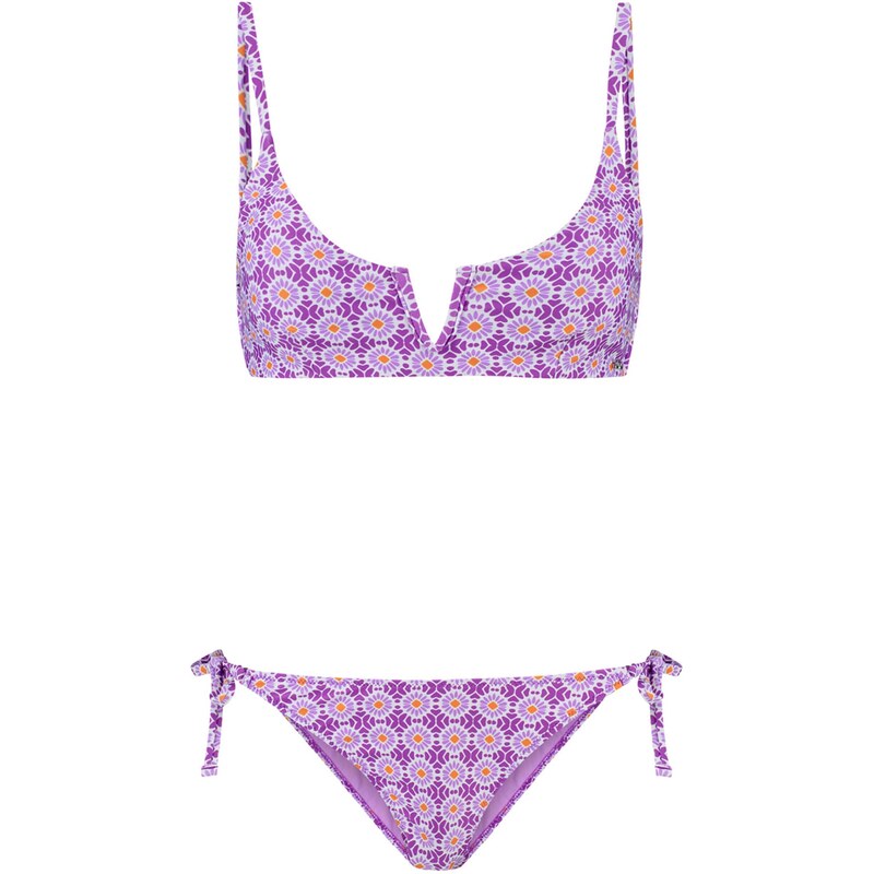 Shiwi Bikiny Leah Scoop fialová / orgovánová / oranžová / biela 54290358