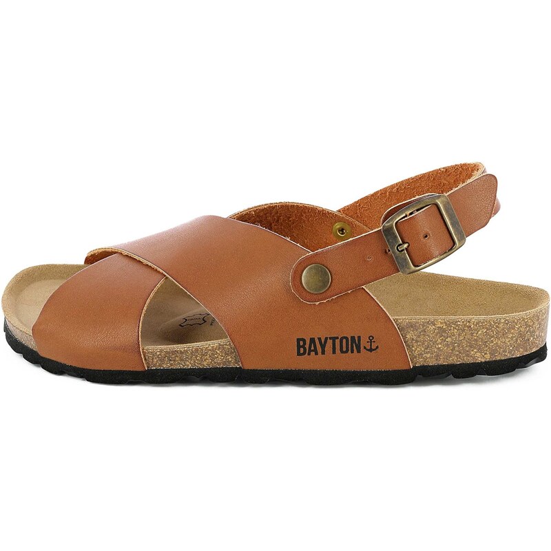 Bayton Sandále karamelová / čierna 54291076