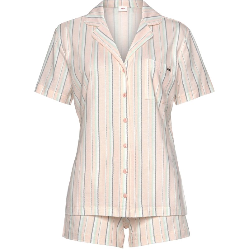 s.Oliver Pyžamo zmiešané farby / marhuľová 58519119