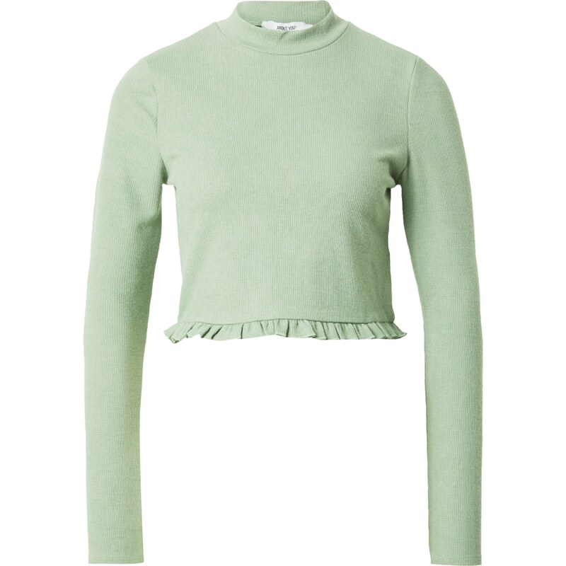 ABOUT YOU Tričko Elmira svetlozelená 54291937