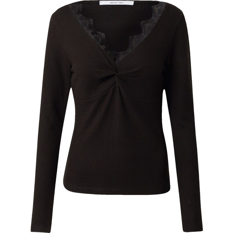 ABOUT YOU Tričko Erica čierna 54291938