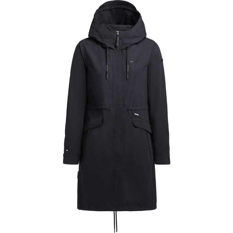 khujo Prechodný kabát Nanda5 čierna / biela 54292752