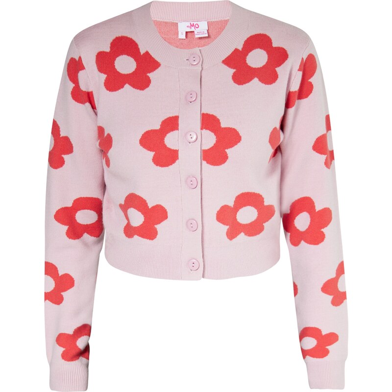 MYMO Kardigán ružová / červená 54293452
