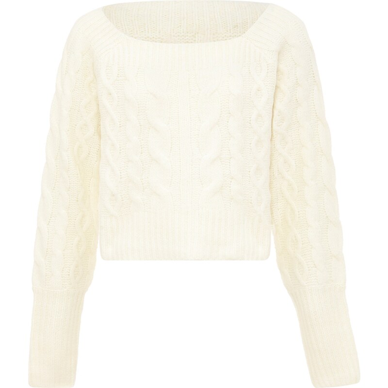 swirly Sveter biela ako vlna 54296786