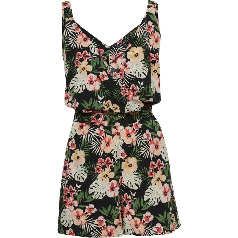 KOROSHI Overal zelená / svetločervená / čierna / biela 54296918