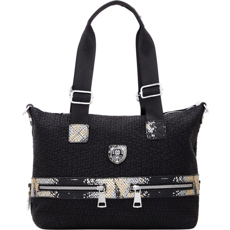 faina Kabelka na rameno žltá / čierna / biela 54297322