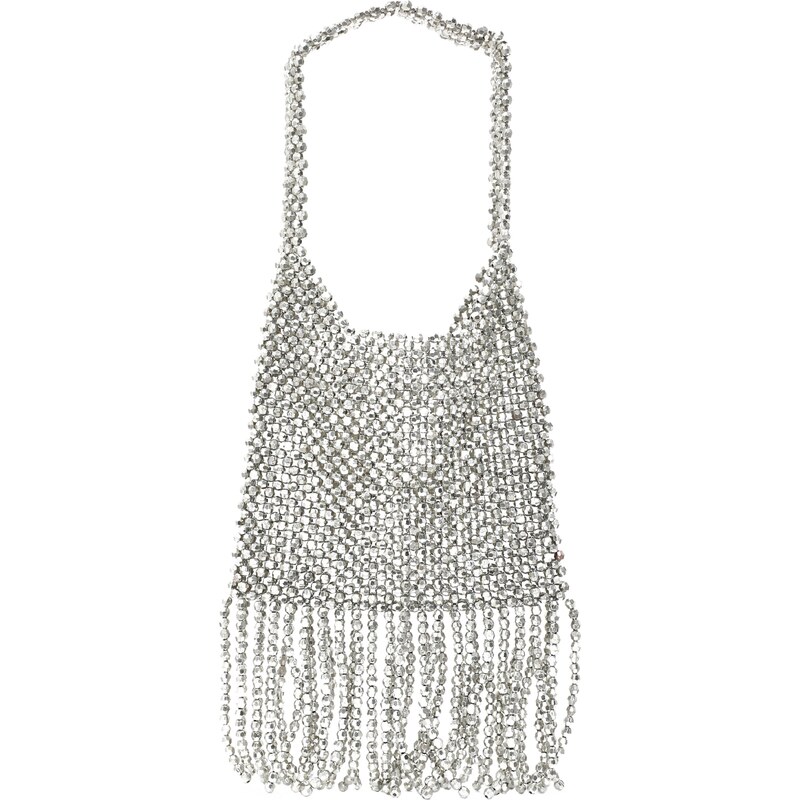 FELIPA Kabelka na rameno strieborná 54297471