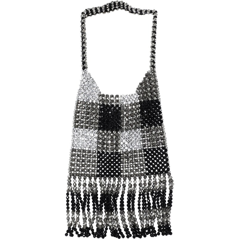 FELIPA Kabelka na rameno sivá / strieborná 54297619