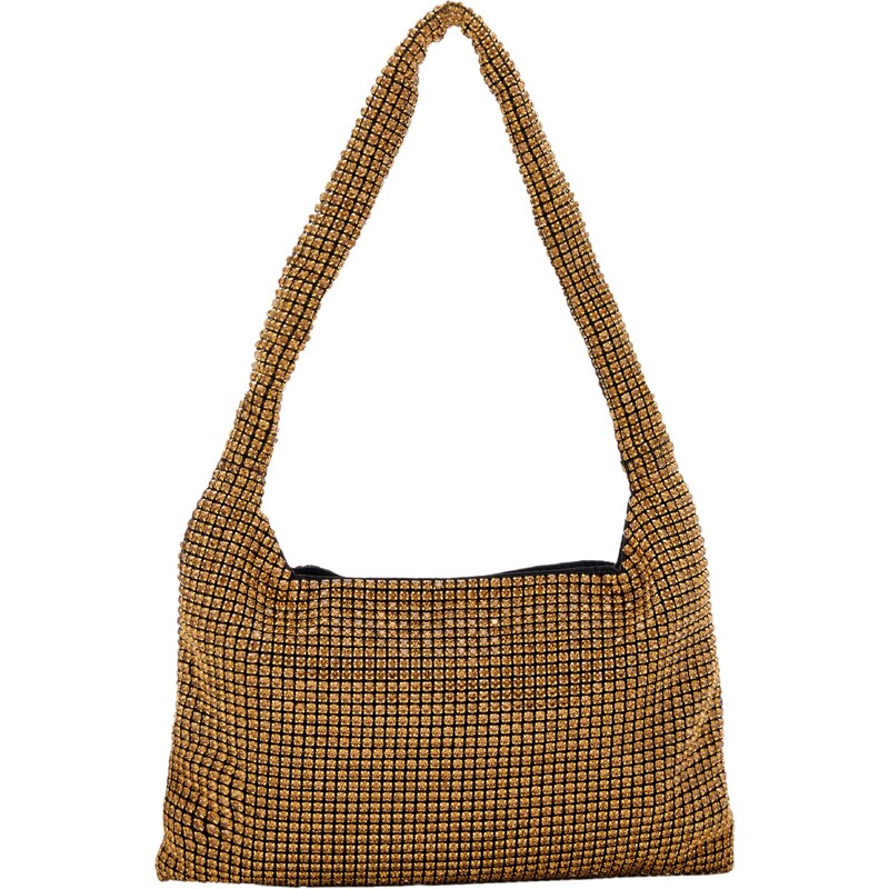 FELIPA Kabelka na rameno zlatá / čierna 54297741