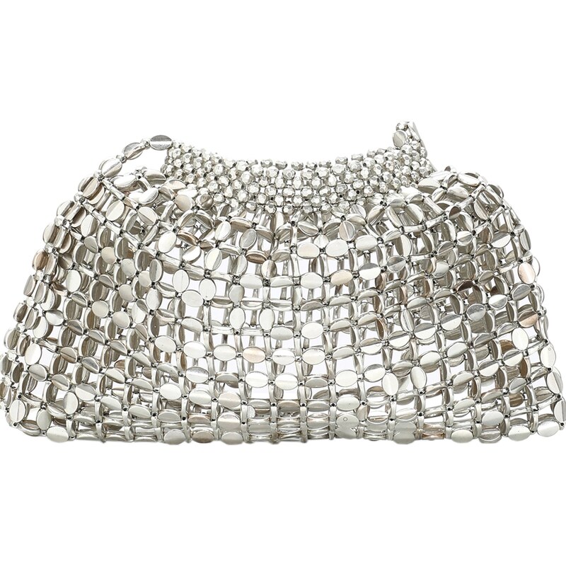 Koosh Kabelka na rameno strieborná 65791939