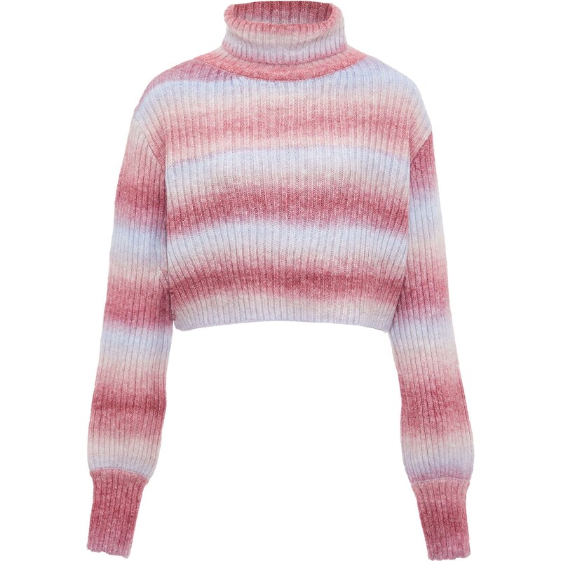 MYMO Sveter svetlomodrá / staroružová 54298641