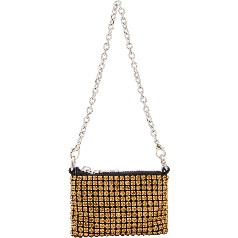 NAEMI Kabelka na rameno zlatá / čierna 65791749