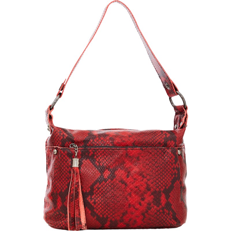 NAEMI Kabelka na rameno vínovo červená / čierna 65791723