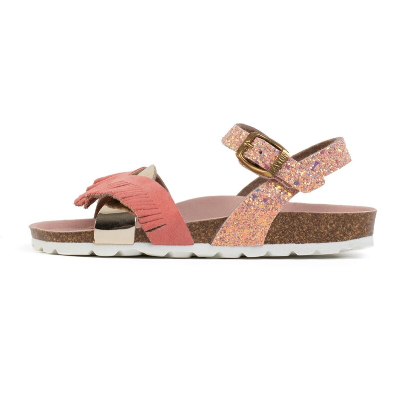Bayton Sandále Franny béžová / zlatá / ružová 54299081