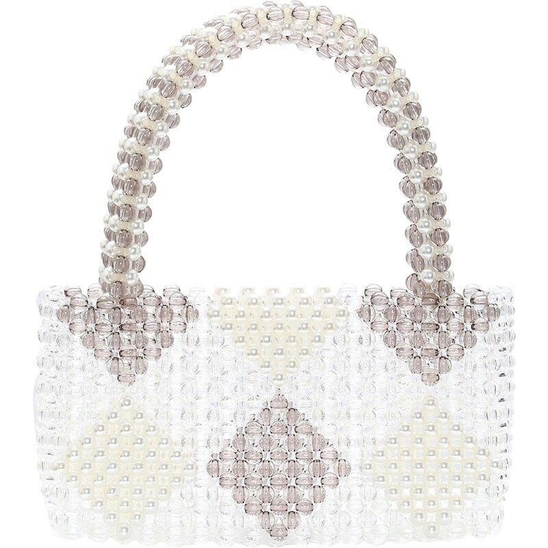 myMo at night Kabelka svetlofialová / priehľadná / biela ako vlna 67605283