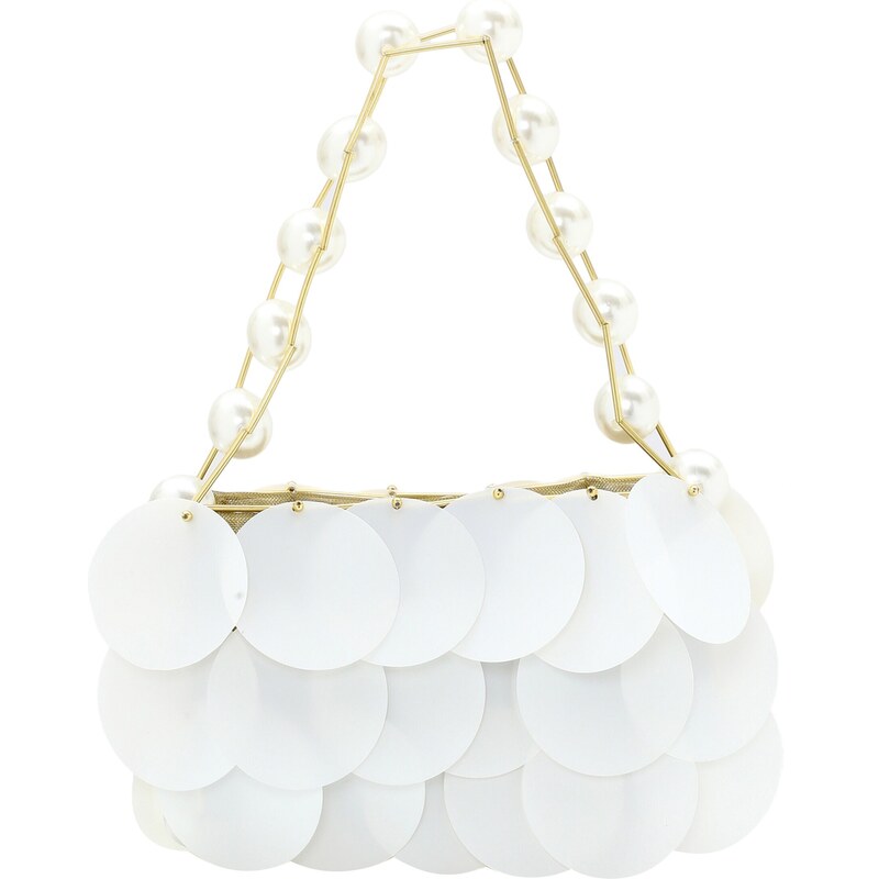 Koosh Kabelka biela ako vlna 65791917