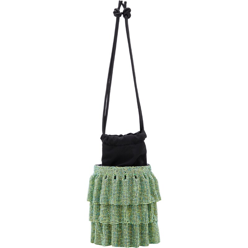 NAEMI Taška cez rameno zelená / čierna 65791842