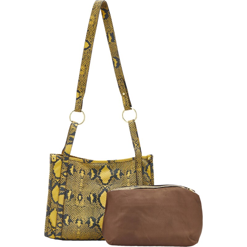 faina Kabelka na rameno námornícka modrá / žltá 54297787