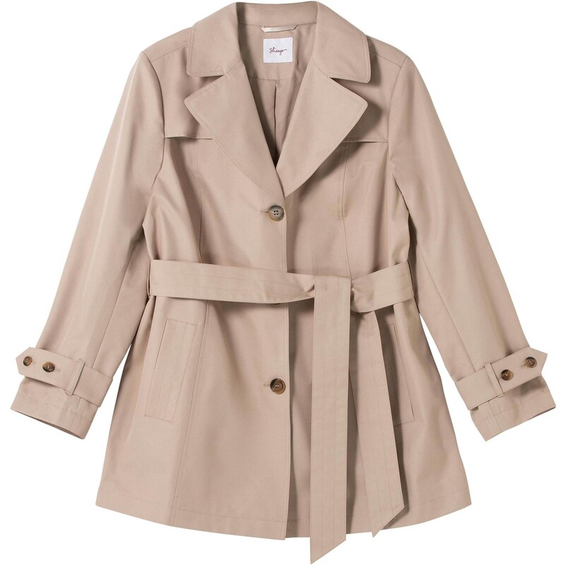 SHEEGO Prechodný kabát béžová 54299773