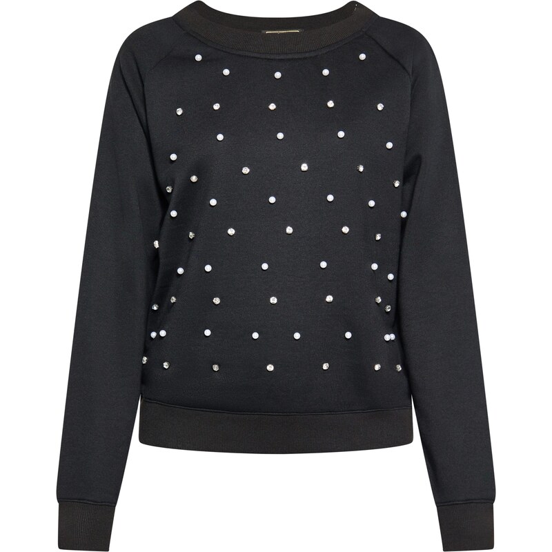 faina Mikina čierna / priehľadná / perlovo biela 54299889