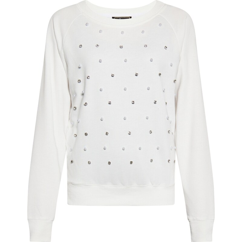 faina Mikina priehľadná / biela / perlovo biela 54299898