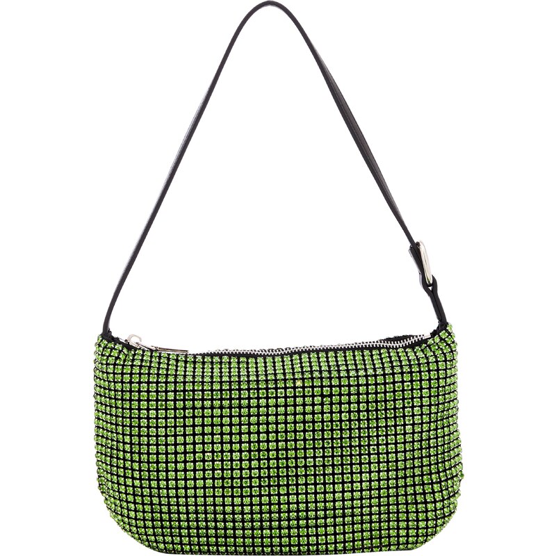 NAEMI Kabelka na rameno zelená / čierna 65791825