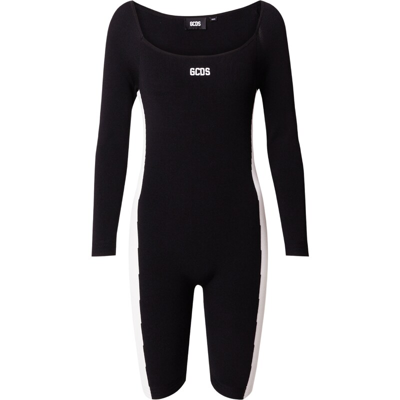 GCDS Overal čierna / biela 54300810