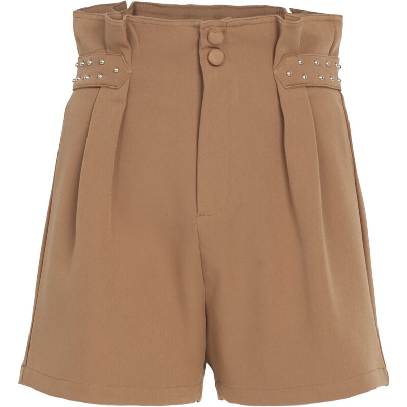 Influencer Plisované nohavice farba ťavej srsti 54301291