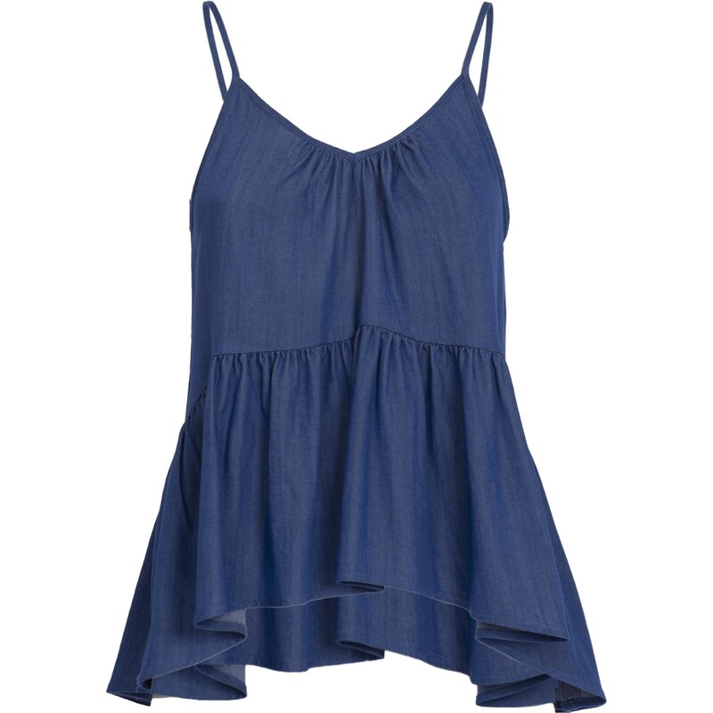 Influencer Top modrá denim 54301638