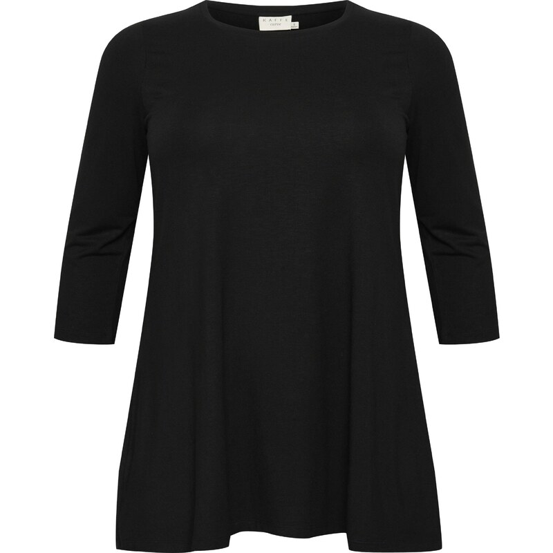KAFFE CURVE Tričko Jena čierna 54301652