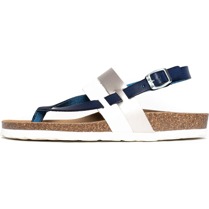 Bayton Remienkové sandále Lajas modrá / sivá / biela 56335564