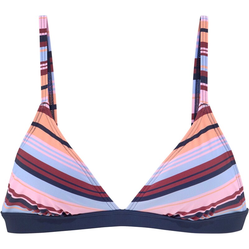 s.Oliver Bikinový top námornícka modrá / broskyňová / ružová / 54305074