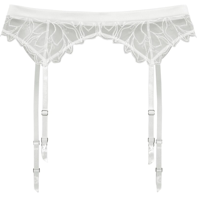 LASCANA Pančuchy s uchytením krémová 54305416