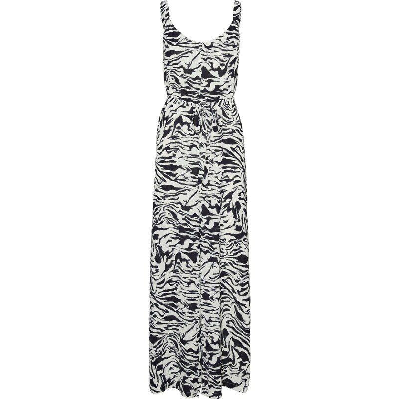 VERO MODA Overal ILONA krémová / čierna 54307414